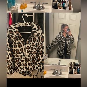 TopShop Cheetah Coat